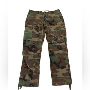 Polo Ralph Lauren Men's Camouflage Cargo Pants | Drawstring Cuffs | Size 34x30